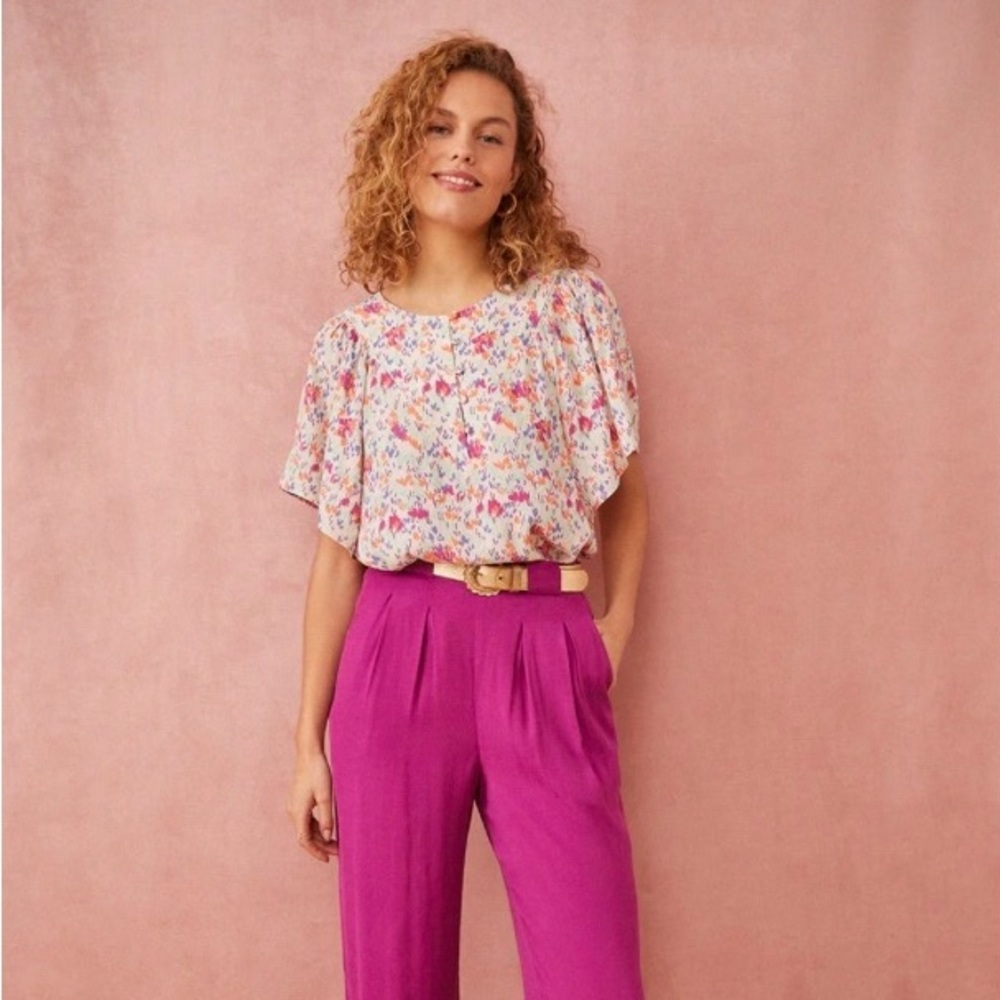 Beautiful floral top Des Petits Hauts